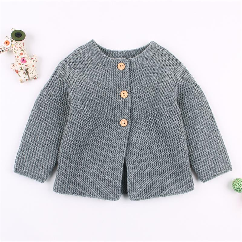 Cardigan tricoté en coton pour bébé fille, pull à manches longues, vêtements pour bébé, vêtements d'extérieur pour nouveau-né