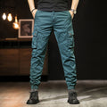 New Men's Casual Pants 4-Color Cotton Slim Men's Overalls Men's Casual Classic Style Stretch Comfortable Men's Trousers