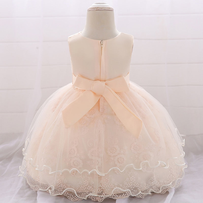 White Baptism Child 2 1 Year Birthday Dress For Baby Girl Dresses Party And Wedding Girl Dress Princess Dress 6 12 Months