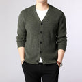 Sweater Men Cardigan Thick Slim Fit Jumpers Knitwear Warm Winter Style Casual Clothing Male