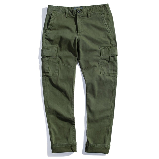 Casual Style Cargo Pants Mens Multi-Pocket Military Tactical Pants Men Outwear