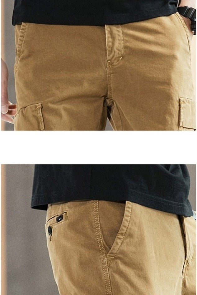 Casual Style Cargo Pants Mens Multi-Pocket Military Tactical Pants Men Outwear