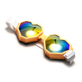 Heart Shaped Goggle Sunglasses One Piece Women Sunglasses Oversized Gradient Lens Brand Designer Eyeglass