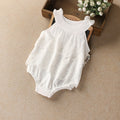 Baby summer bodysuit infant girls princess dress baby christening baptism gown party wedding