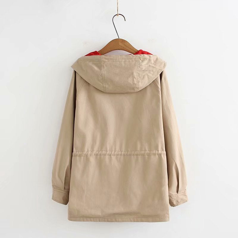 women's jacket female version wild loose short coat casual oversized outerwear