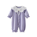 Baby Romper Kids Spring Toddler Outfits Baby Girls Clothes purple