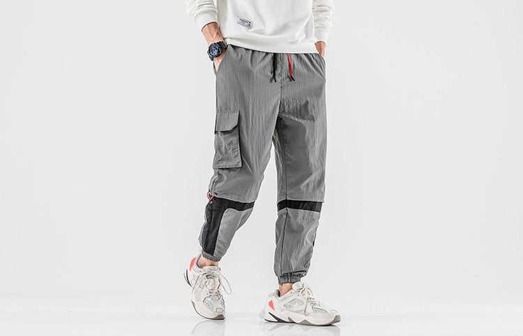 Multi-Pockets Loose Cargo Pants Men Jogger Style Streetwear Joggers Men Pants Hip Hop Trousers Men Pants