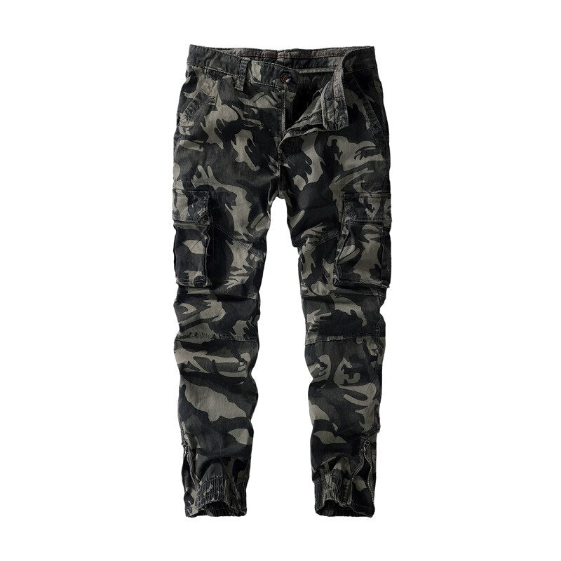 Men Streetwear Casual Camouflage Jogger Pants Tactical Military Trousers Men Cargo Pants