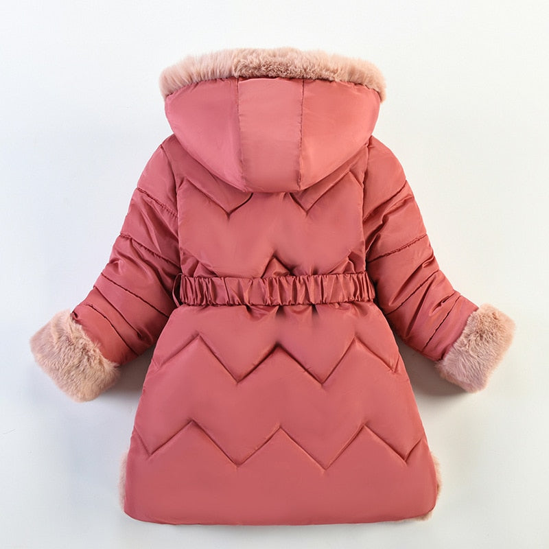 Autumn And Winter Thick And Warm Outer Wear Long Multi-Color Hooded Windproof Fashion Cute Boy And Girl Padded Jacket