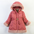 Autumn And Winter Thick And Warm Outer Wear Long Multi-Color Hooded Windproof Fashion Cute Boy And Girl Padded Jacket