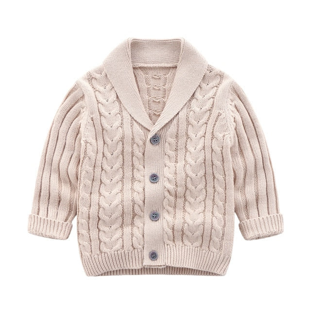 Baby Sweater Newborn Boy Cardigans Spring children's outerwear Toddler Long Sleeve Knitwear Jackets Spring Children's Co