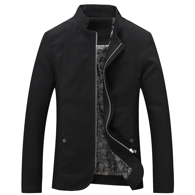 Men's Jacket Spring Autumn Windbreaker Coats Male Casual Solid Jacket Male Outerwear Clothing