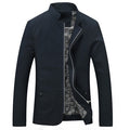 Men's Jacket Spring Autumn Windbreaker Coats Male Casual Solid Jacket Male Outerwear Clothing